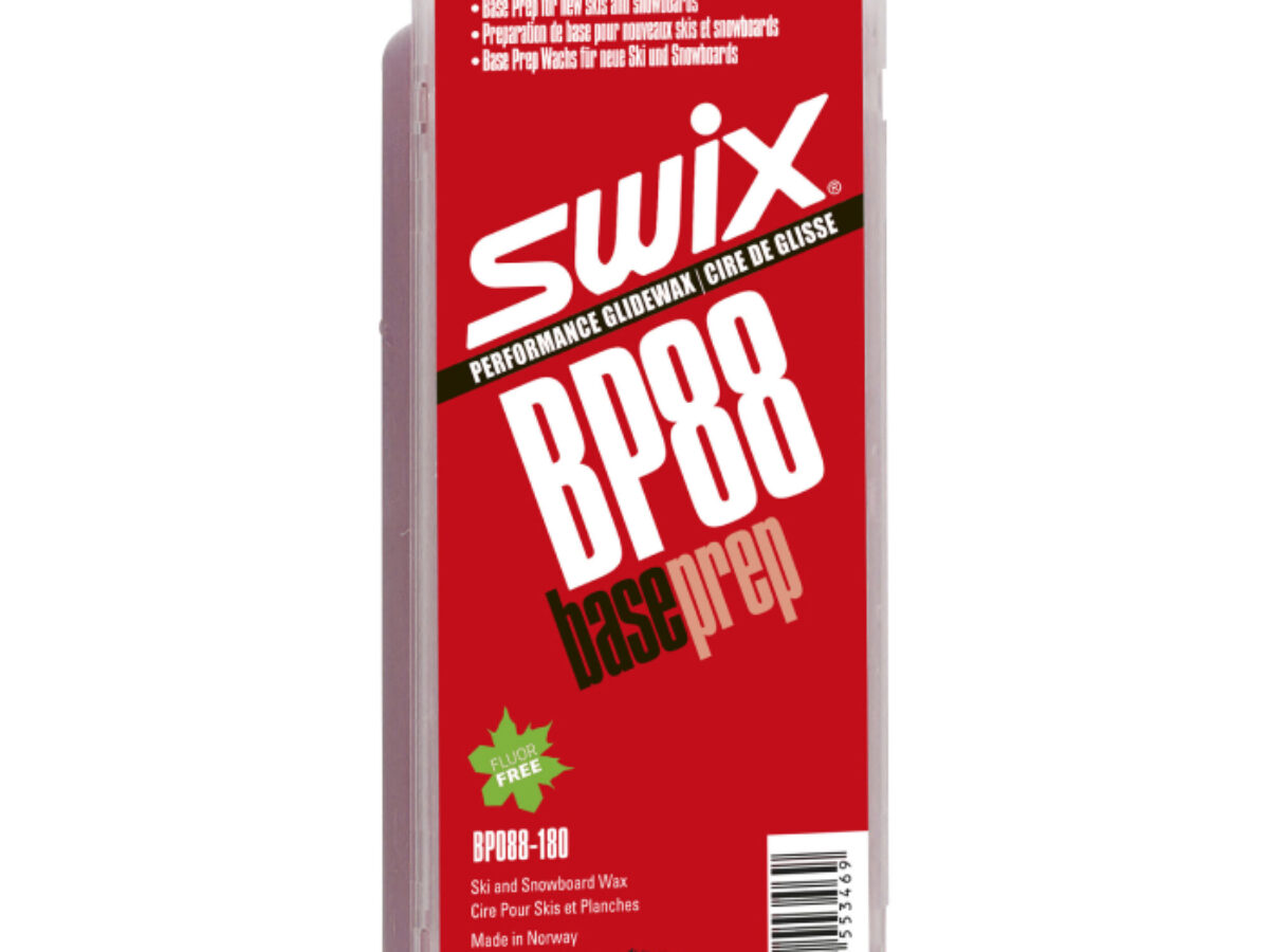 Swix Ski Wax Swix BP88 Base Prep Ski Wax - 180g Fluor-Free Wax For