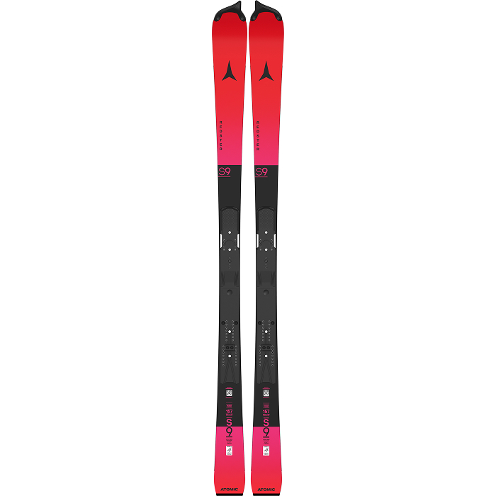 NY REDSTER S9 FIS W + NY ICON RS 16 Red/Black - ATOMIC | Ski Clinic